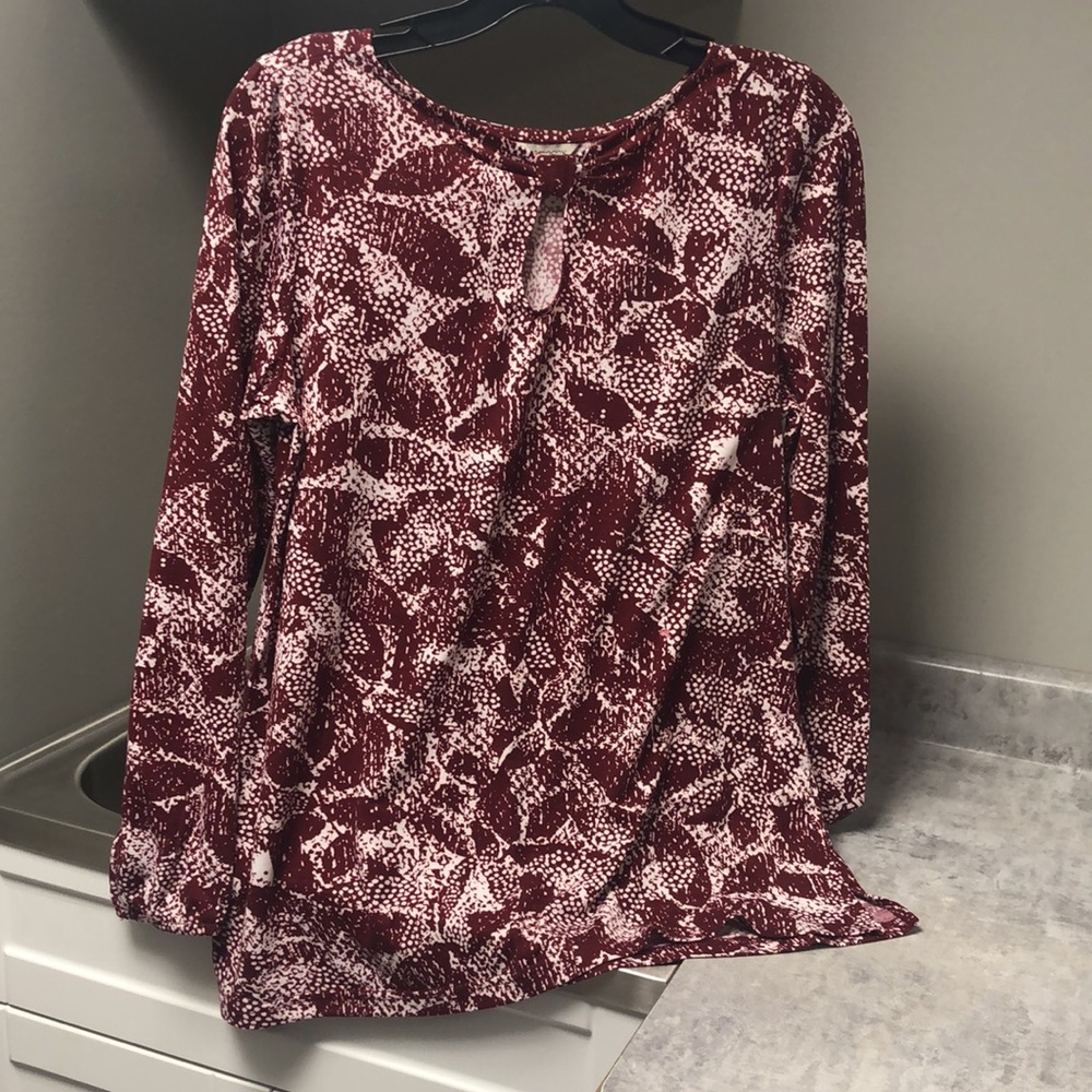 Ladies super soft long sleeve stretchy top